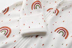 O2 BABY Baby Boys Girls Organic Cotton Zip-Front Sleeper Pajamas, Footed Sleep - Image 5