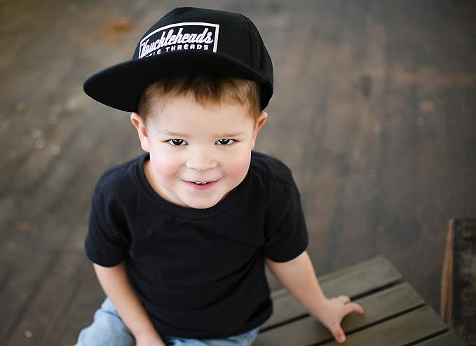 Baby Hats - Baseball Hat, Newborn Youth Flat Brim Mesh Trucker Surf Skate Bubba - Image 7