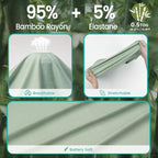 Rayon Made from Bamboo Sleep Sack, 0.5 TOG Wearable Blanket Baby, Lightweight - Image 2