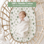3 Pack Muslin Changing Pad Covers - Image 5