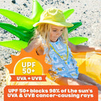 SwimZip Wide Brim Sun Hat | UPF 50+ Protection - Image 4