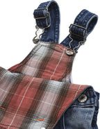 KIDSCOOL SPACE Baby Little Kids Cute Denim Embroidered Fashion Jean Overalls - Image 3
