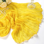 12 Pack Lemon Yellow Cheesecloth Table Runner 10Ft Gauze Cheese Cloth Table - Image 7