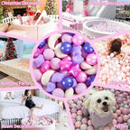 GOGOSO Ball Pit Balls Stars Moon Shapes Plastic Pitballs - Image 3