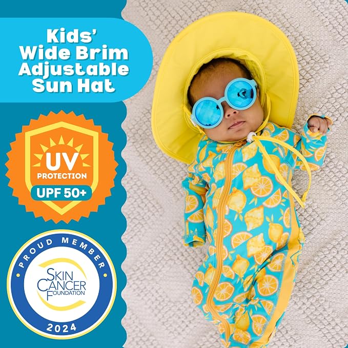 SwimZip Wide Brim Sun Hat | UPF 50+ Protection - Image 2
