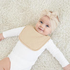 Bearmoss Muslin Baby Drooling Bibs 8 Pack, 100% Cotton Square Adjustable - Image 4