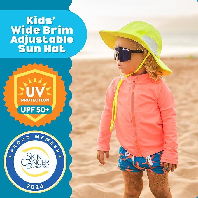 SwimZip Wide Brim Sun Hat | UPF 50+ Protection - Image 2