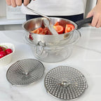 Stainless Steel Ergonomic Food Mill - Image 4