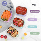8oz Small Stainless Steel Snack Containers - Image 6