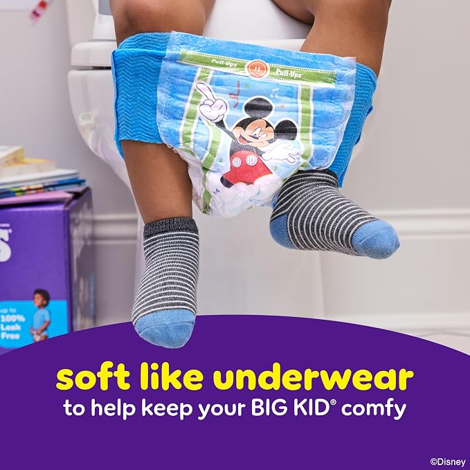 Pull-Ups Boys' Potty Training Pants, Size 5T-6T Training Underwear - Image 4