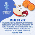 Gerber Toddler Food, Organic Sweet Potato Cherry Smash Puree Pouch, Toddler - Image 3