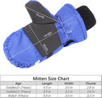 F Flammi Toddler Kids Snow Mittens - Image 7