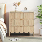3 Drawer Dresser for Bedroom Set of 2, Modern Closet Chest of Drawers - Image 8
