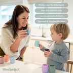 WeeSprout Silicone Baby Training Cups - Image 3