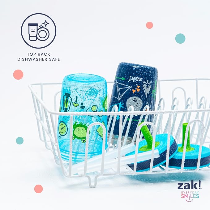 Zak Designs Unicorn Kelso Tumbler Set, Leak-Proof Screw-On Lid - Image 7