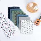 Hakochia Burp Cloths for Baby Boy & Girl Organic Cotton Large Unisex Burp - Image 7