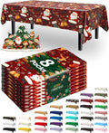 Pureegg Plastic Table Cloth Disposable 8 Pack, 54 x 108 Inch Rectangle by Pureegg