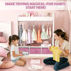JOYLDIAS Kids Dress Up Storage - Image 9