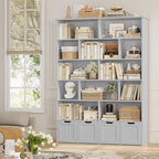 FINETONES 69" H Toy Storage Organizer, 6 Tier Tall Kids Bookshelf - Image 5
