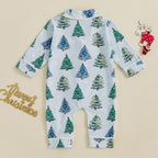 Balaflyie Baby Girl Button Down Pajamas Romper One-Piece Jumpsuit Long Sleeve - Image 2