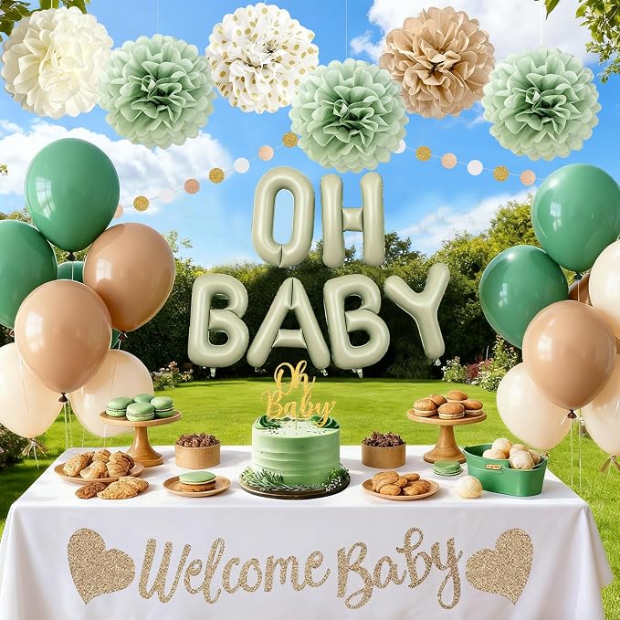 Neutral Baby Shower Decorations - Image 7