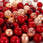 90pack Ruby Balloons Different Size 18/12/10/5 Inch Ruby Balloon Garland Arch - Image 4