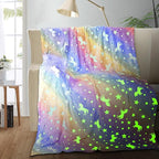 Unicorn Glow in The Dark Blankets by TEHALK