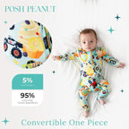Posh Peanut Convertible Baby Sleepers - Image 2