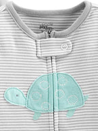 Simple Joys by Carter's Baby Neutral 2-Pack Cotton Footed Sleep and Play - Image 5