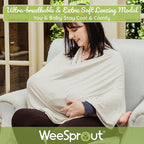 WeeSprout Nursing Cover for Breastfeeding, Soft & Breathable Nursing Poncho - Image 3