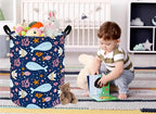 Round Laundry Hamper Storage Basket Laundry Organizer Hamper Storage Bins - Image 6