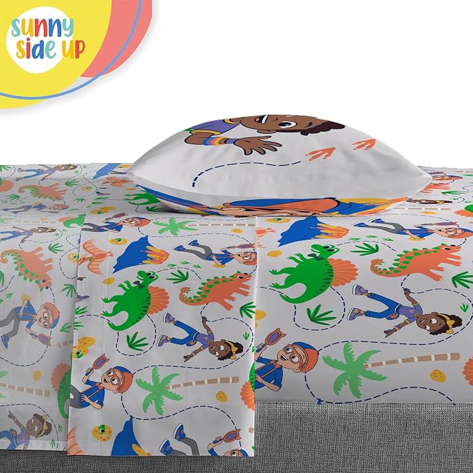 Sunny Side Up Kids Comforter Set Includes Sheets and Pillow Covers - Image 6