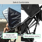 Ingenuity 3D Mini Convenience Stroller – Lightweight Stroller - Image 4