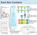 Baby Nail Trimmer 21 in 1, Usage Labeled Case & 13 Extra Replacement Tools - Image 7