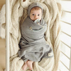 Organic Unisex Pointelle Receiving Swaddle Blanket - Image 2