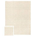 Lillefolk Baby Play Mat for Floor – 6x8ft Beige | Soft Non Toxic Premium EVA by LillefolkKids