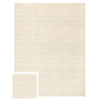 Lillefolk Baby Play Mat for Floor – 6x8ft Beige | Soft Non Toxic Premium EVA by LillefolkKids