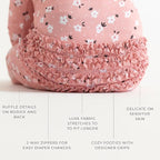 Posh Peanut Footie Pajamas for Baby Girls – Sleepers in Viscose from Bamboo - Image 4