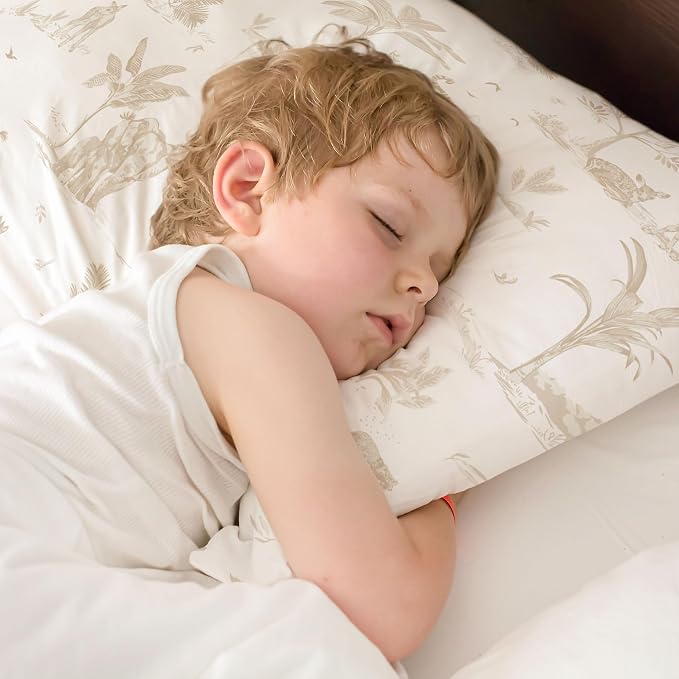 Makemake Organics Organic Toddler Pillowcase GOTS Certified Organic Cotton - Image 3