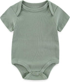 Kiddiezoom Newborn Baby Unisex Cotton One-Piece Bodysuits Baby Gift 5-Pack Baby - Image 2