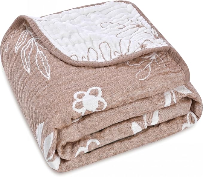 Ultra-Soft Muslin Baby Blanket by HardNok
