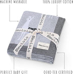 Knit Baby Swaddle Blanket - Image 3