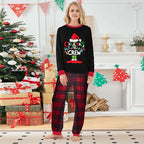 Awoscut Christmas Family Matching Pajamas Christmas Pjs Holiday Nightwear - Image 6