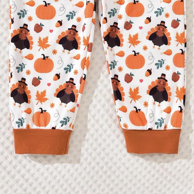 Aalizzwell Toddler Infant Baby Boys Hoodie Sweatshirt Pants Outfits Spring - Image 5