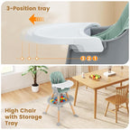 Ezebaby Convertible Baby High Chair - Image 4