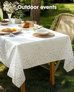 Pureegg Plastic Table Cloth Disposable 8 Pack, 54 x 108 Inch Table Cloths - Image 7