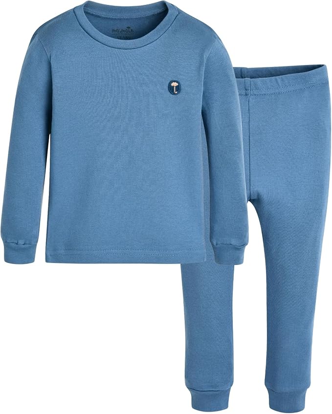 moimoln 6M-8Y Modal Cotton Solid Soft Breathable Baby Toddler Boys Girls Snug by moimoln