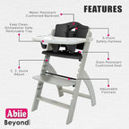 Abiie Beyond Junior Wooden High Chair - Image 2