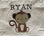 Personalized Baby Blanket Quilt | Monogrammed Blankets - Image 2