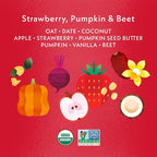 Once Upon A Farm Organic Toddler Soft Baked Bar, Strawberry, Pumpkin and Beet - Image 7